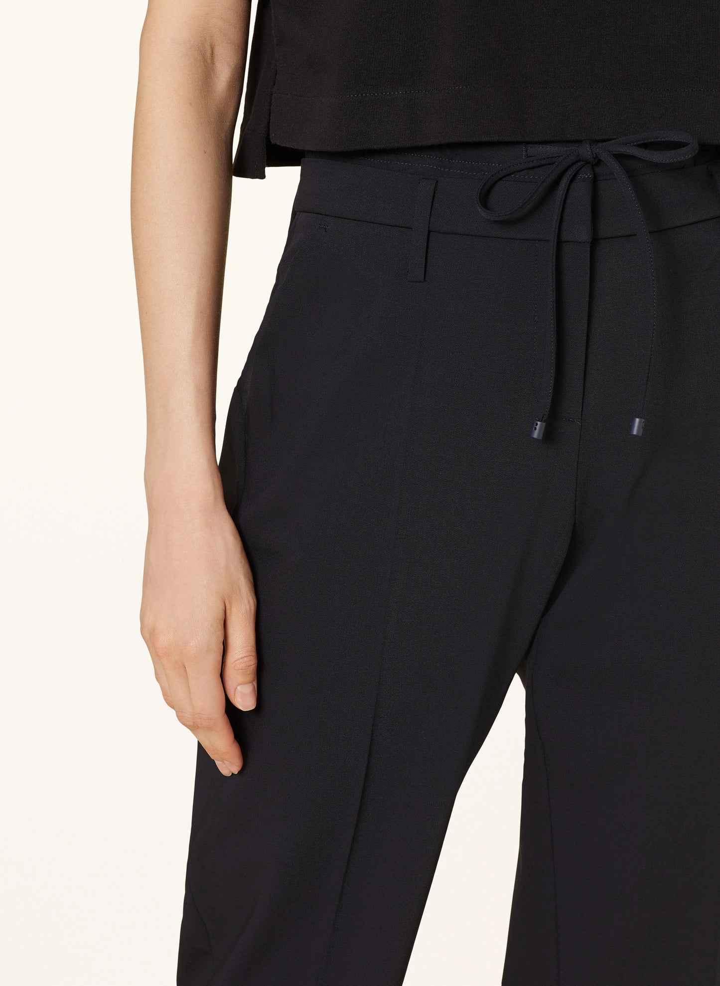Cambio Hose schwarz mit Bügelfalten