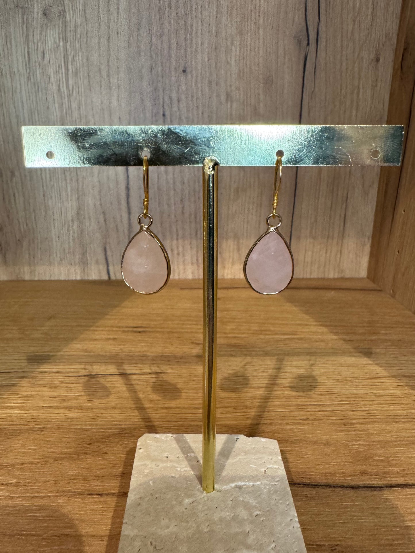 IBU Ohrringe Rose Quartz