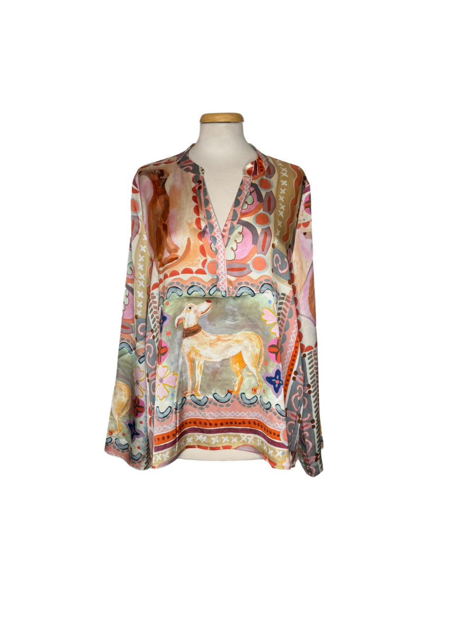 Grace bunte Bluse