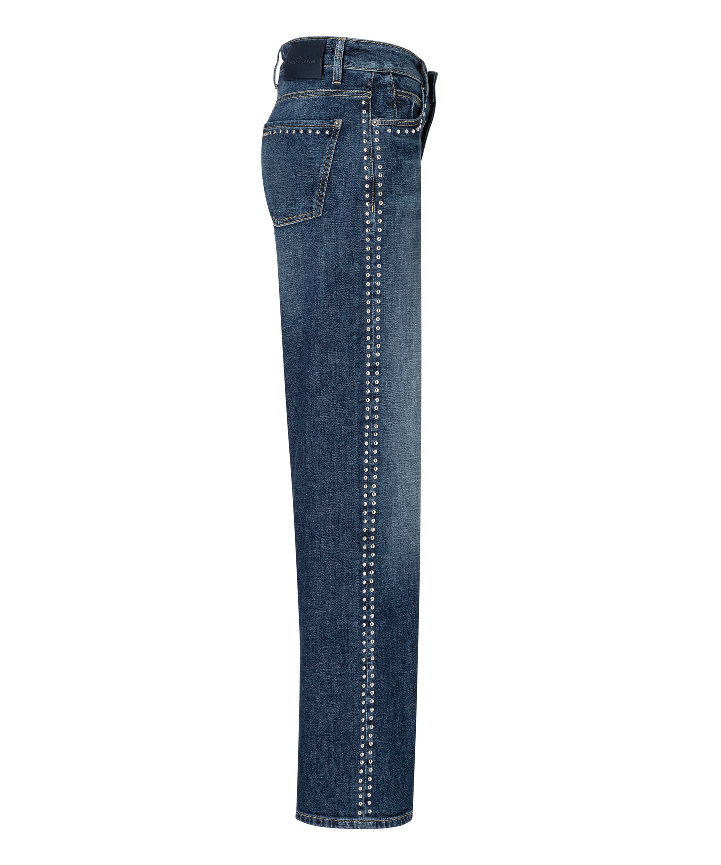 Cambio Jeans mit silbernen Steinchen