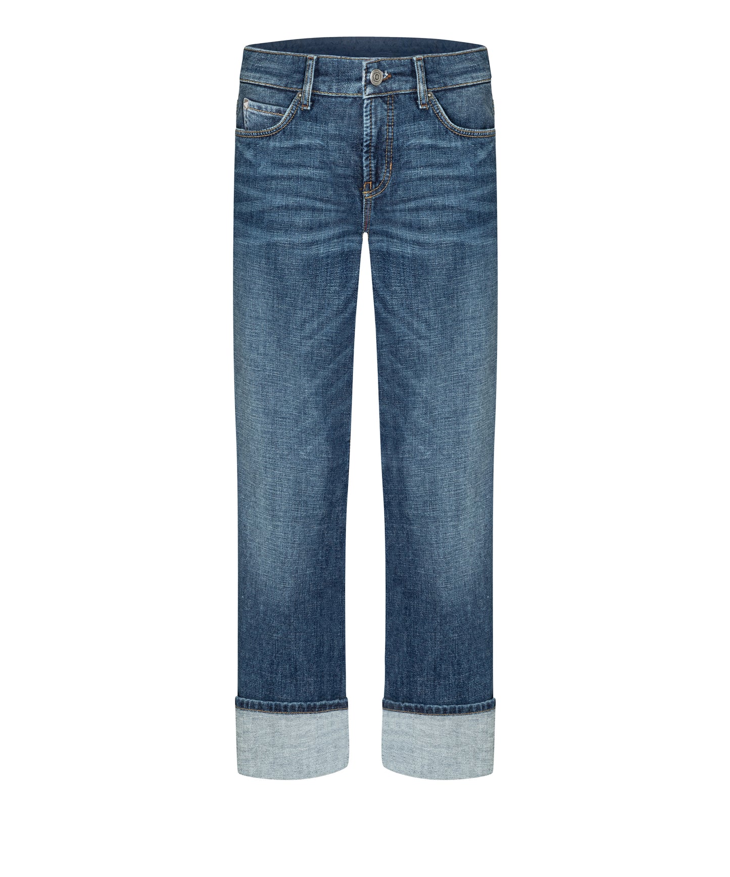 Cambio Jeans mit umgeschlagenem Bein