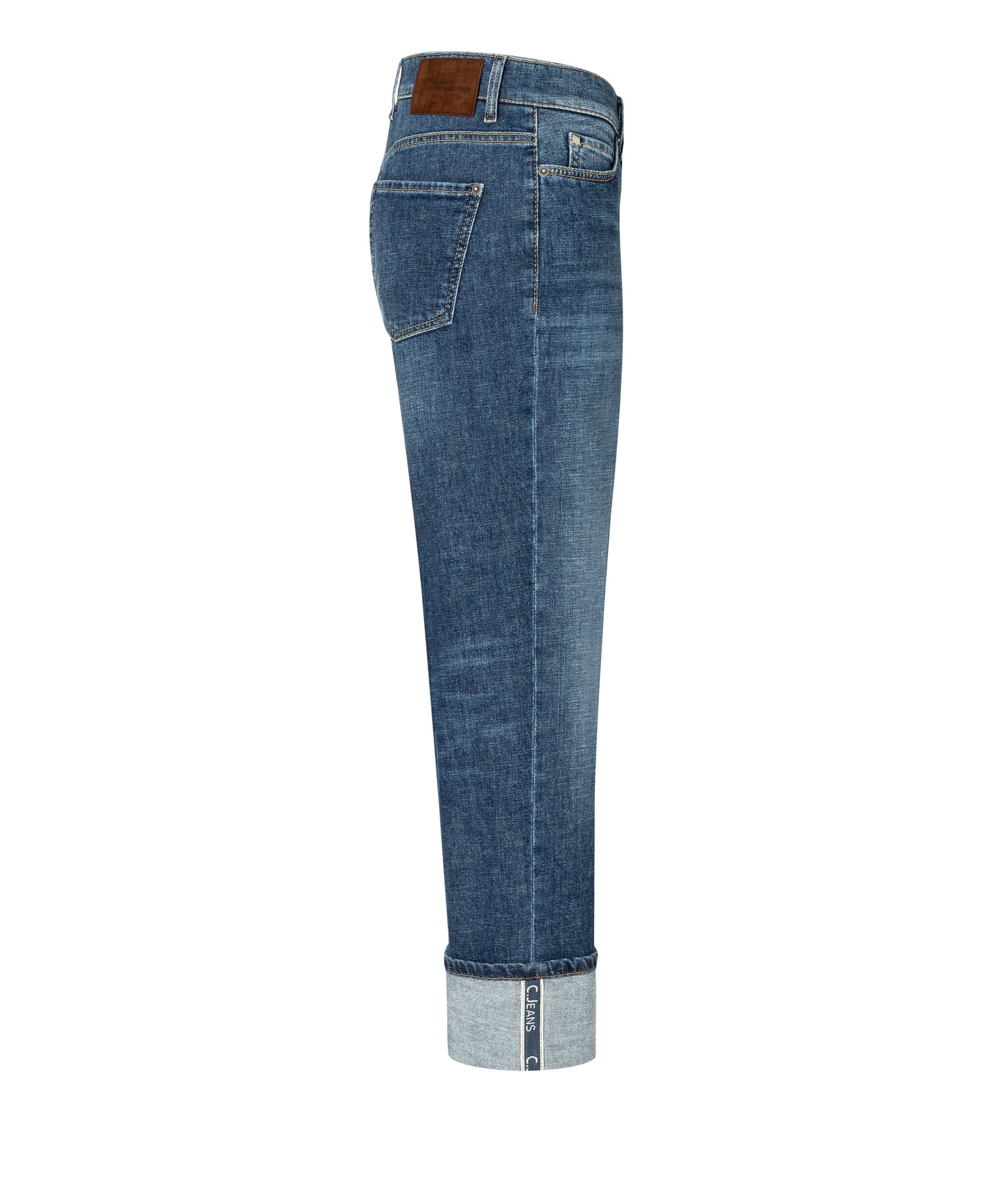 Cambio Jeans mit umgeschlagenem Bein