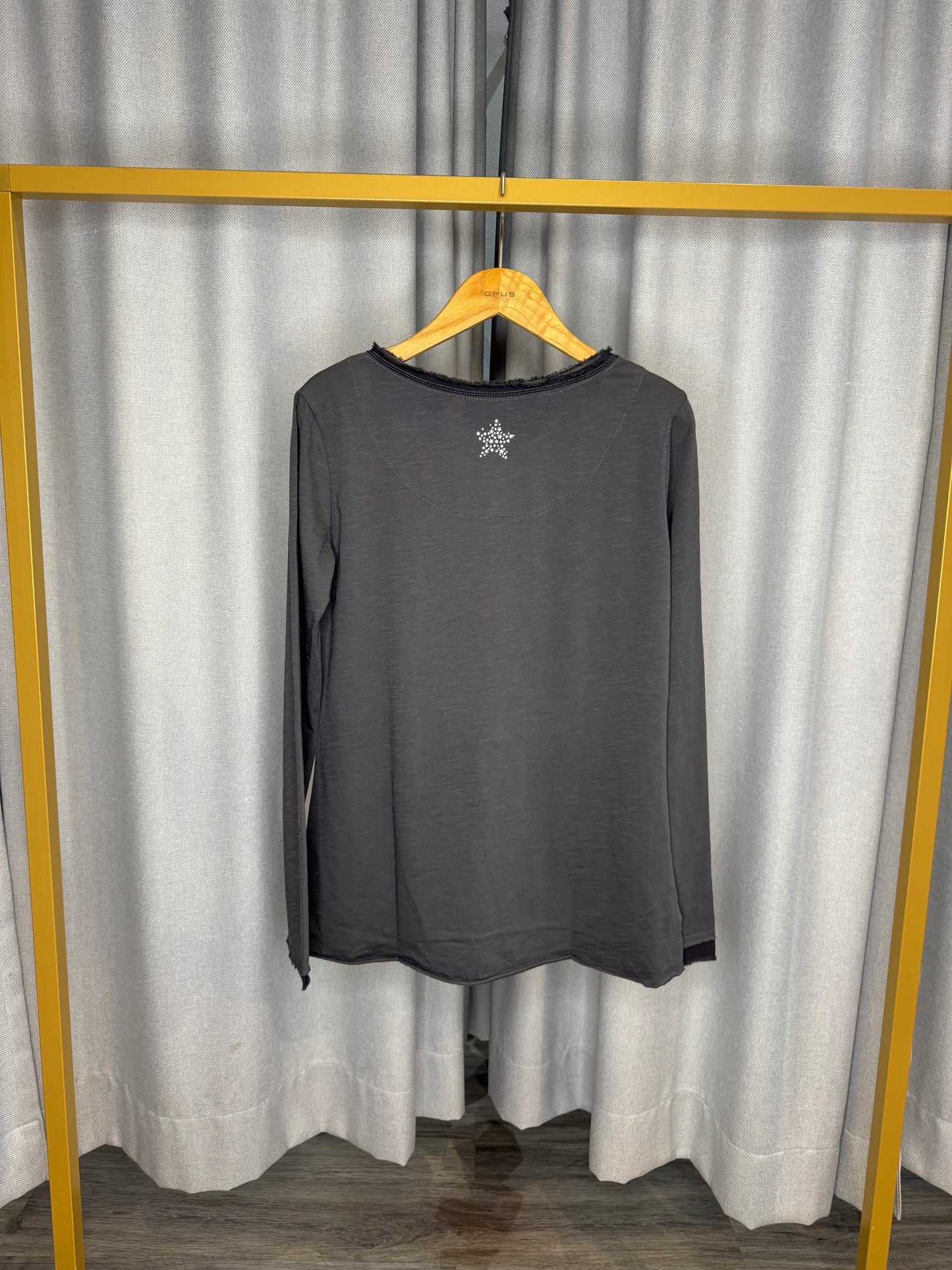 The Shirt Project grauer Damenpullover