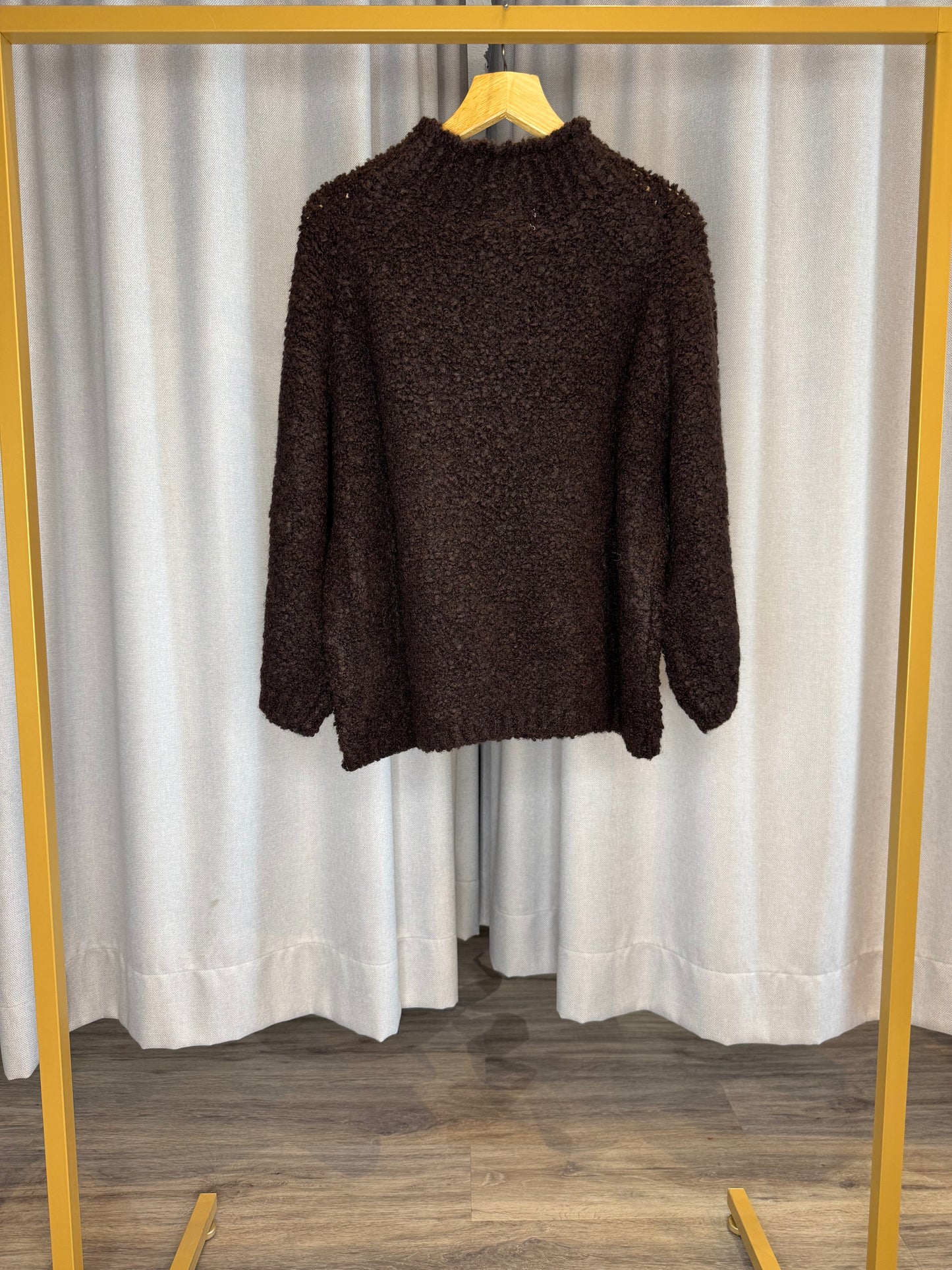 Vicario Cinque Pullover Bouclé-Strick