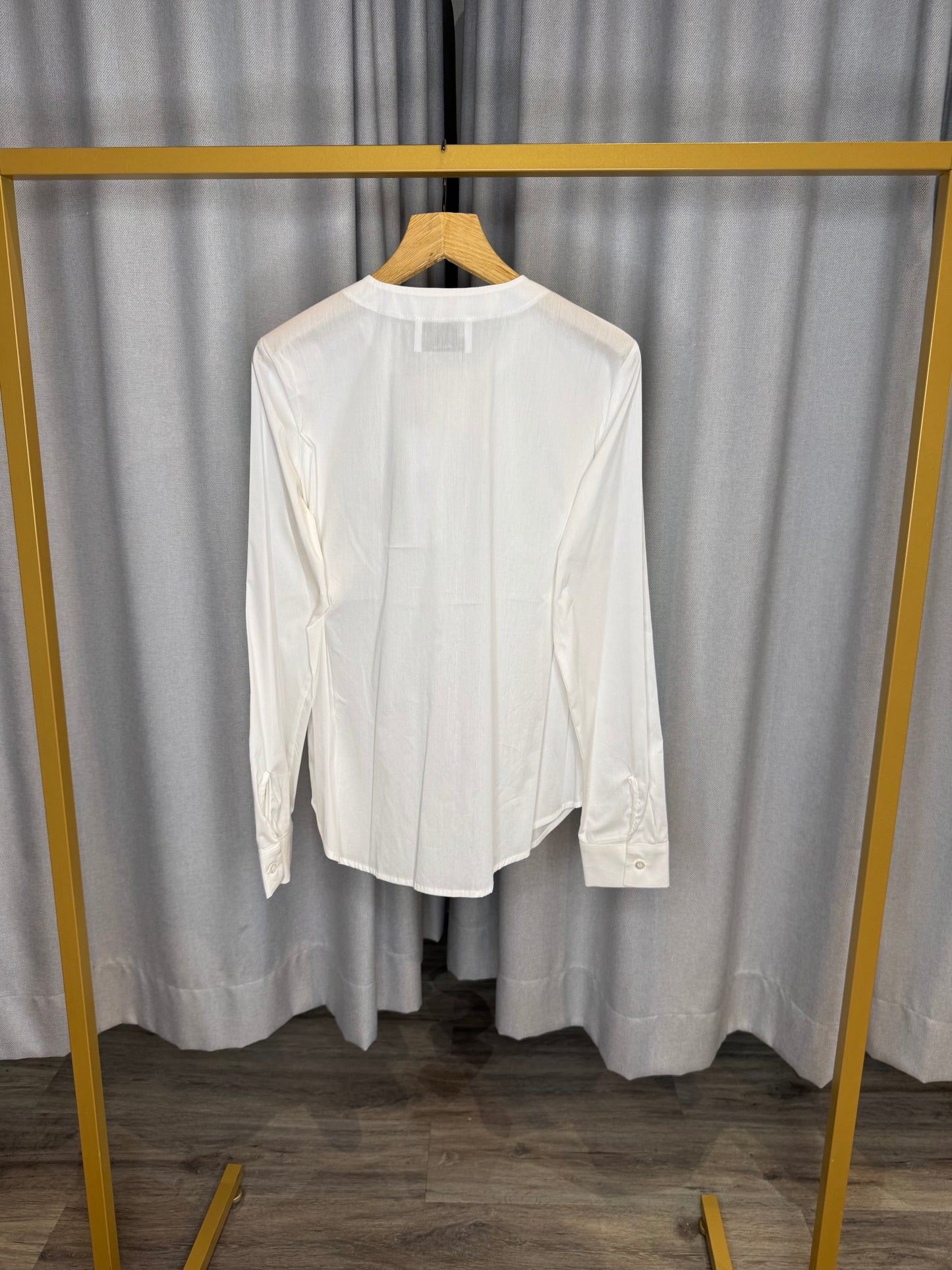 Vicario Cinque weiße Damenbluse