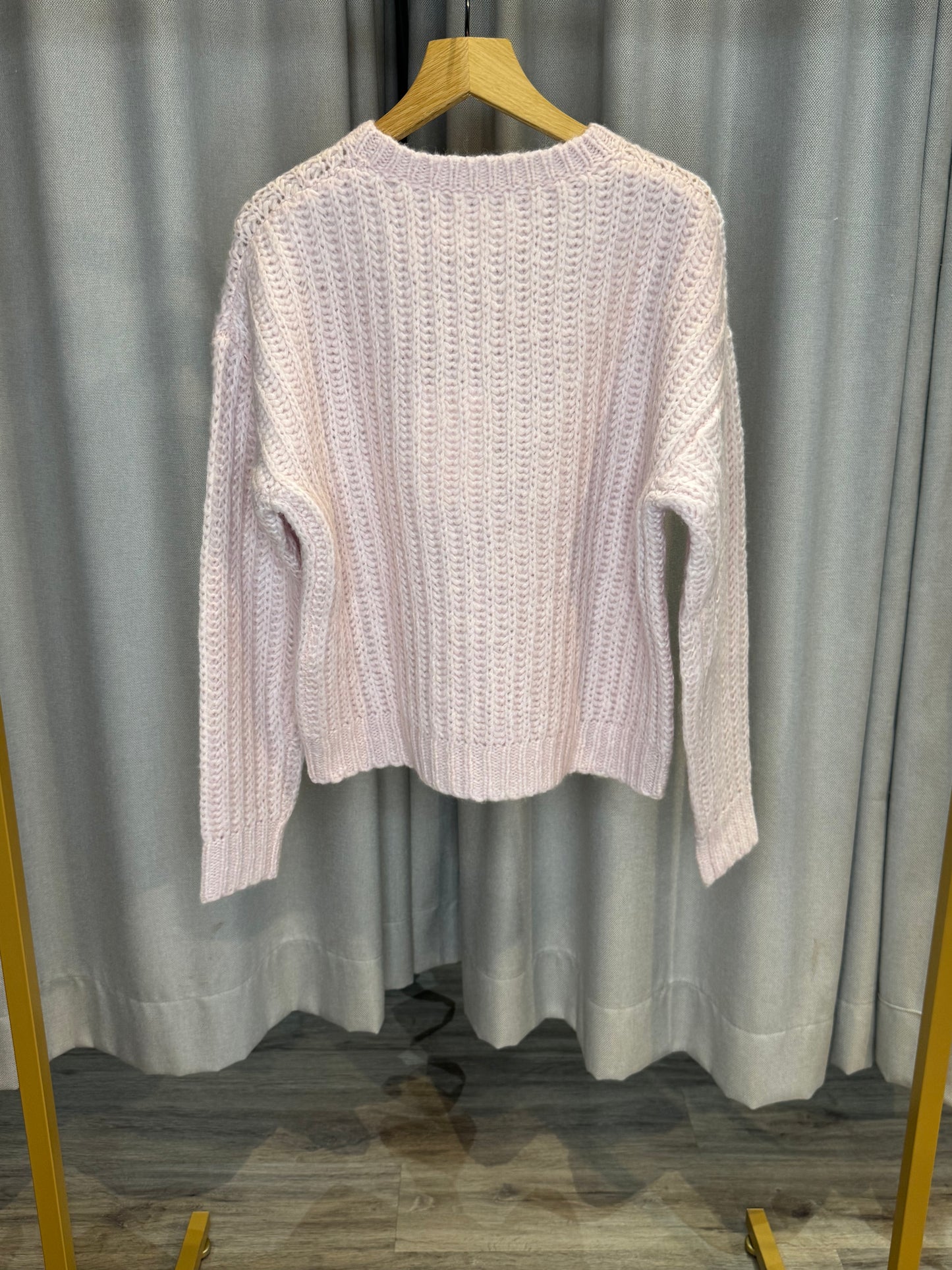 Juvia rosa Strickpullover
