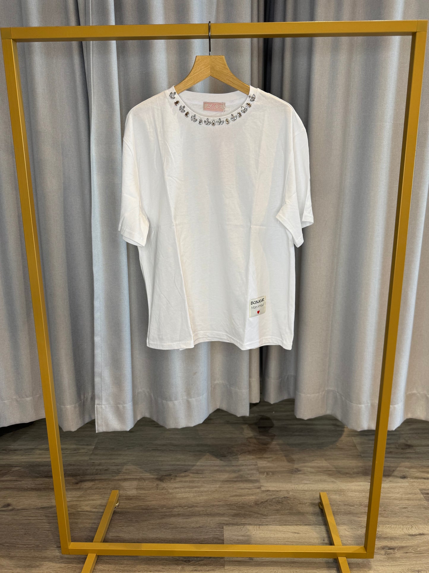 Elli Shirt mit Steinchen