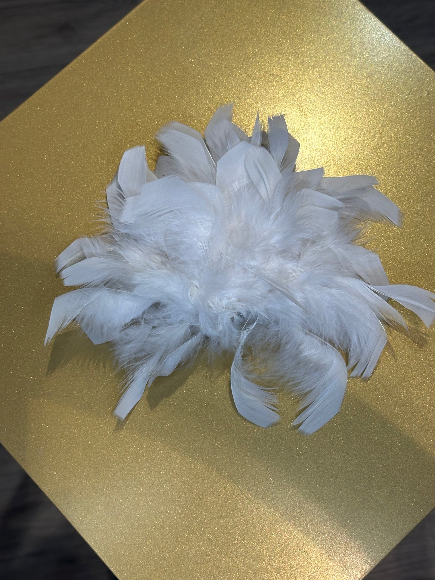 Vido Federbrosche in creme