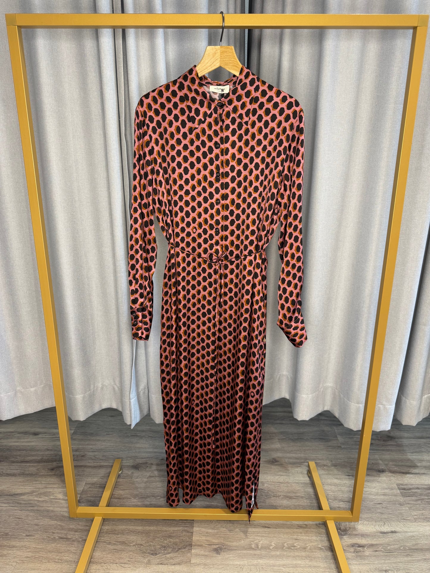 Otto d`Ame Kleid rosa braun