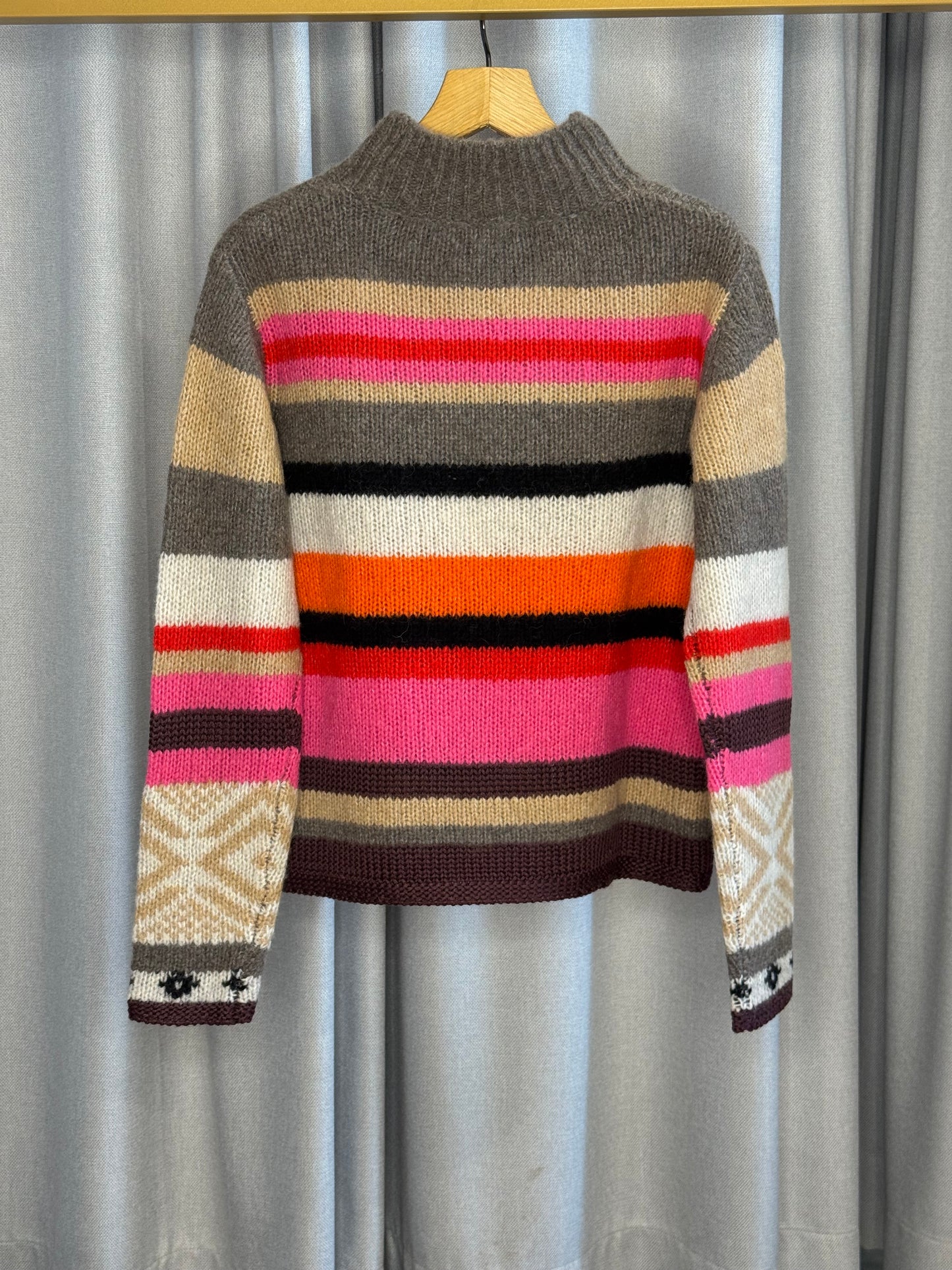 Grace bunter Damenstrickpullover