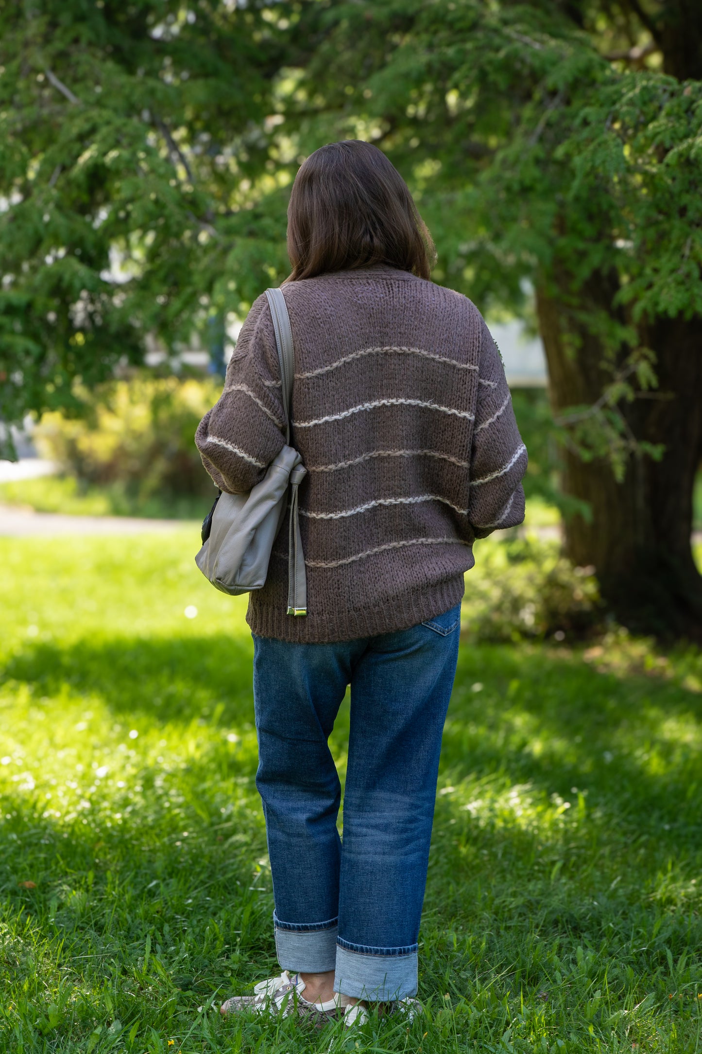 Cambio Jeans mit umgeschlagenem Bein