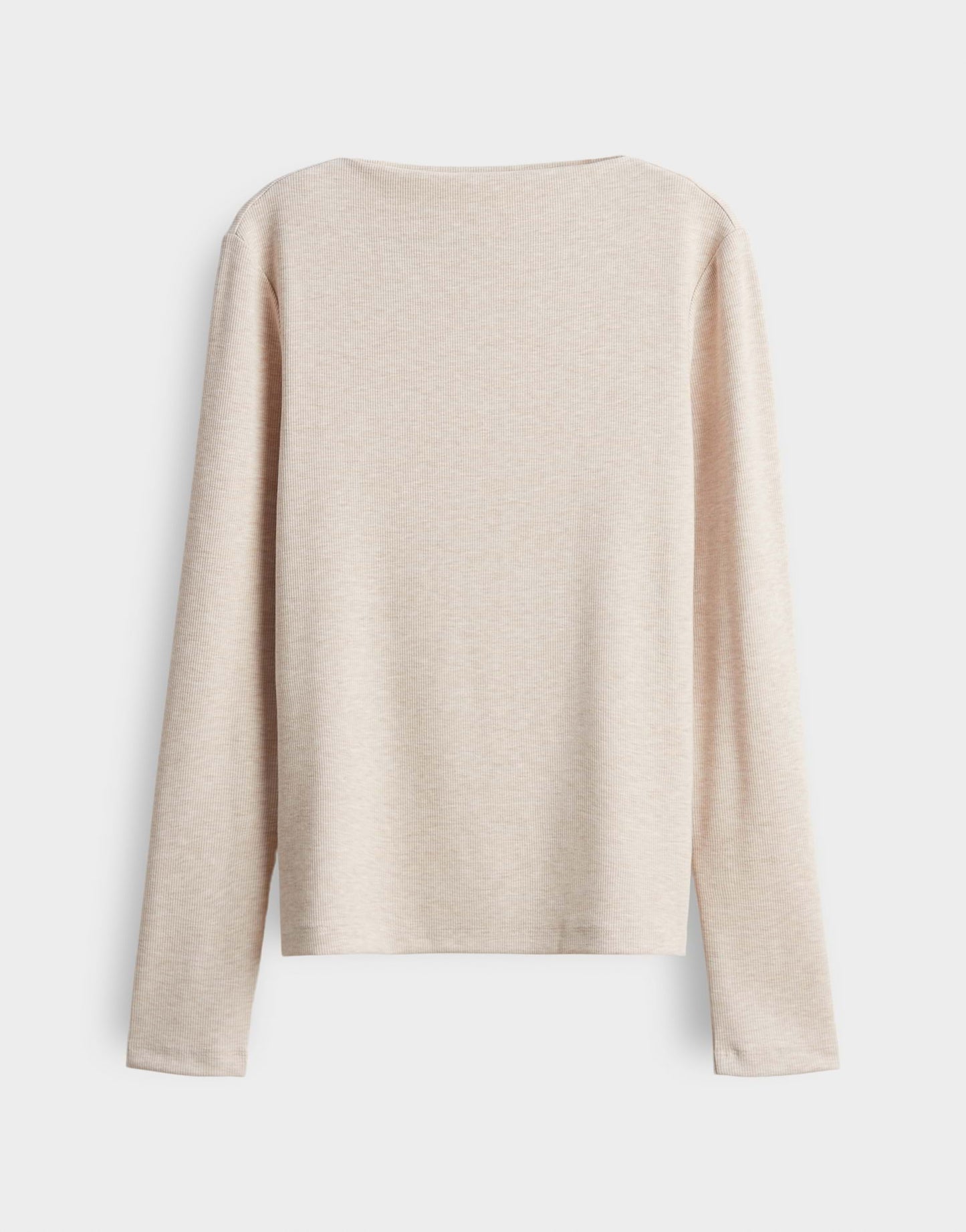 Someday Shirt mit langem Arm in beige