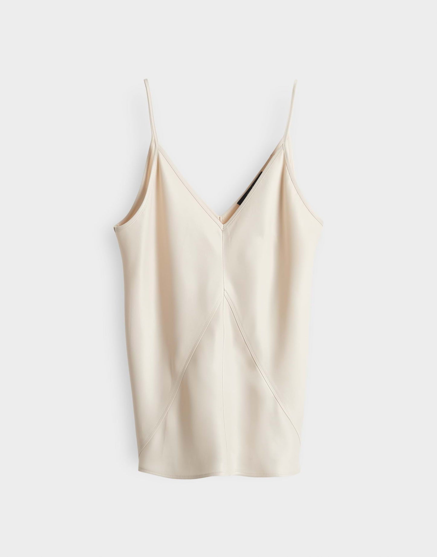 Someday Bluse ohne Arm beige