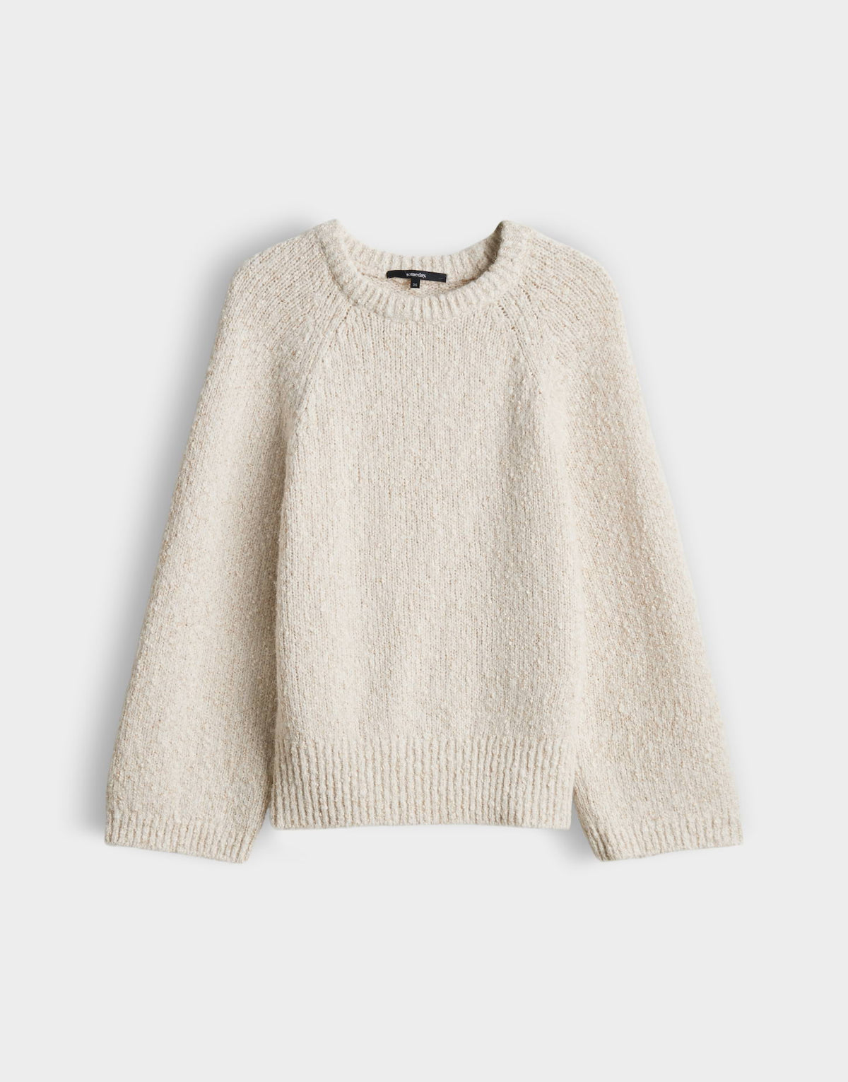 Someday Strickpullover aus Mouliné Effektgarn