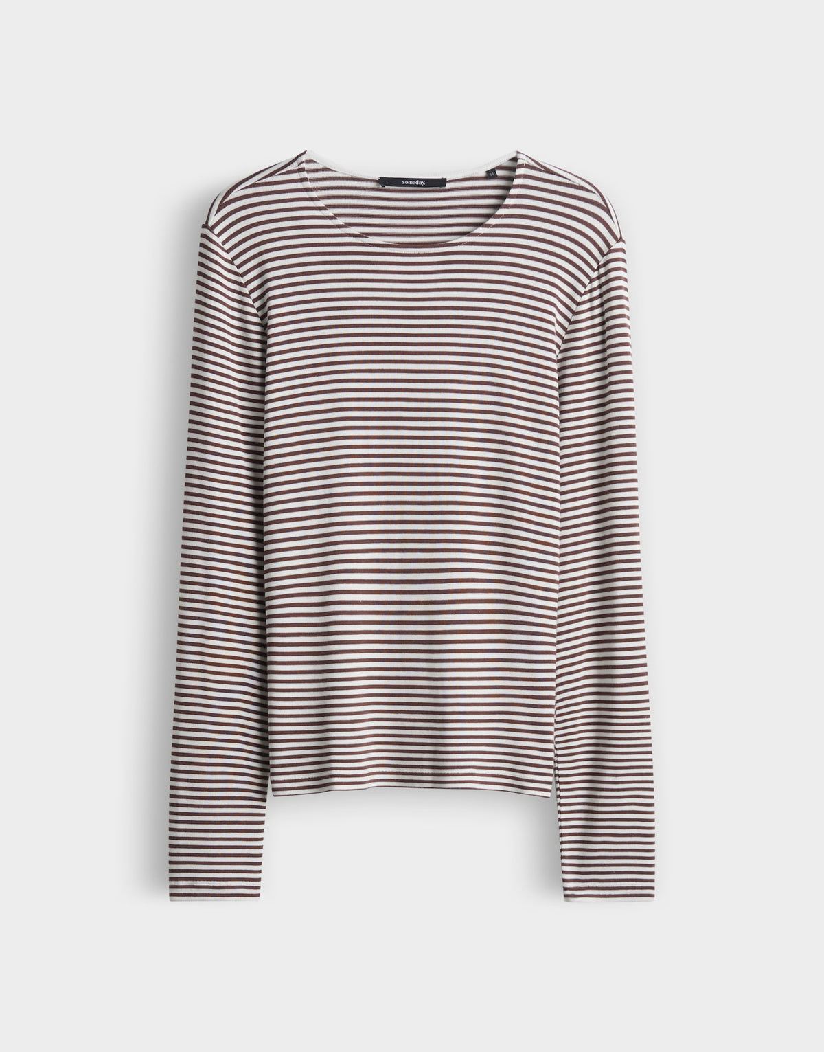 Someday Streifenshirt mit langem Arm