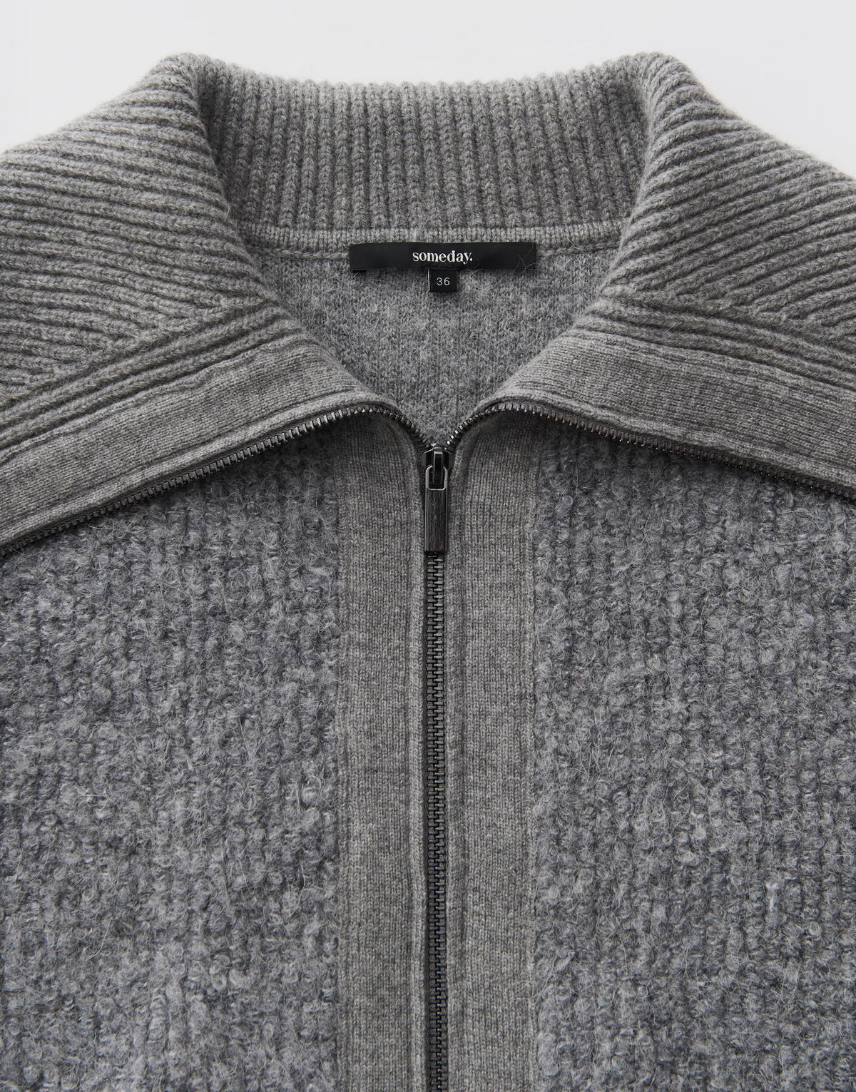 Someday Strickjacke mit Reißverschluss