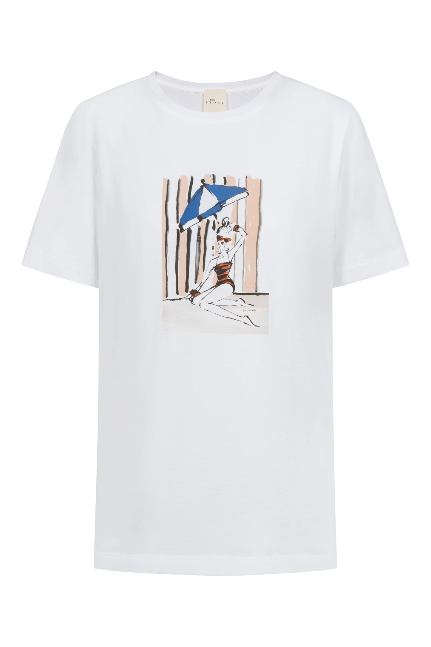 Mey Story T-Shirt weiß