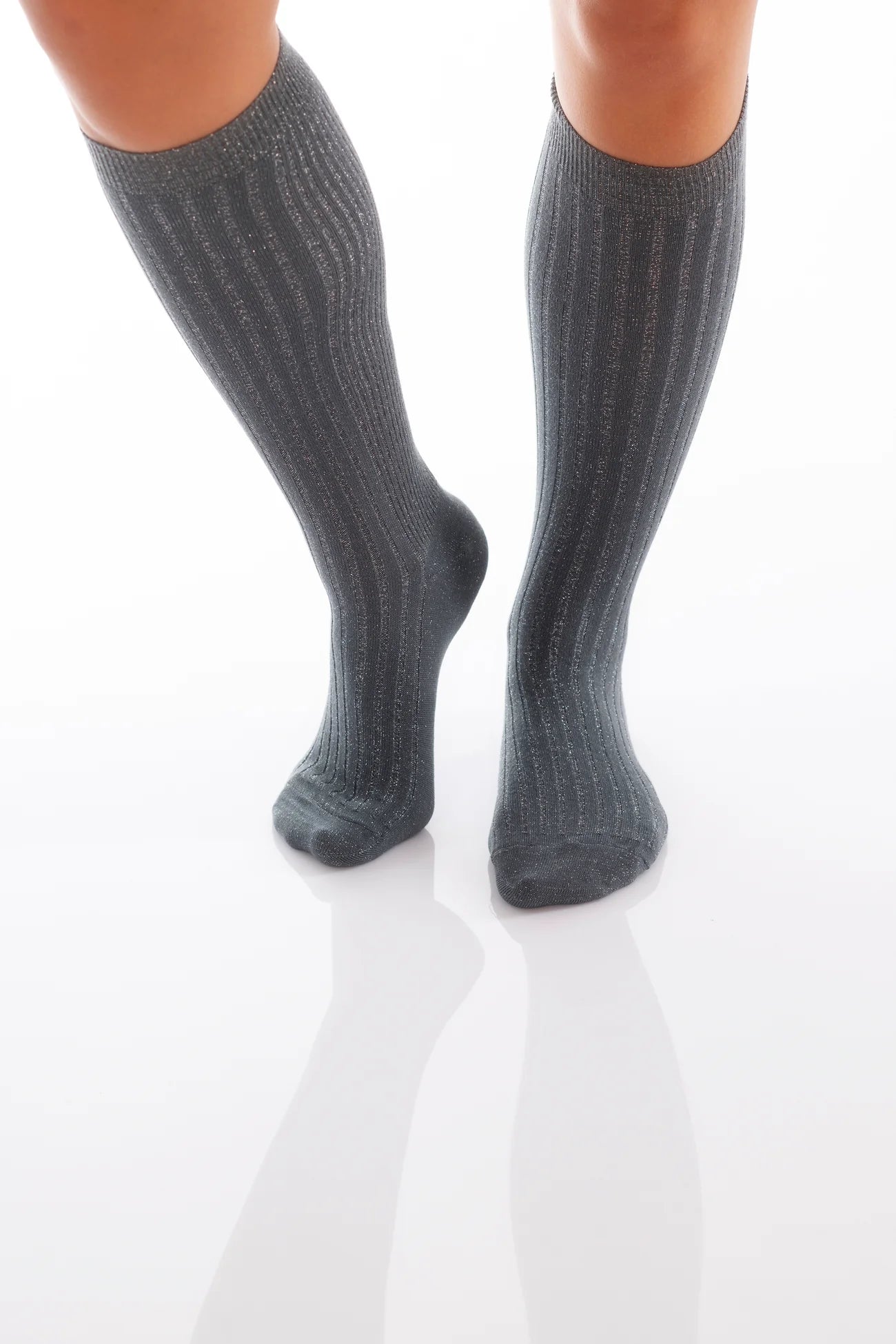 Dailysocks grau silber Wintersocken