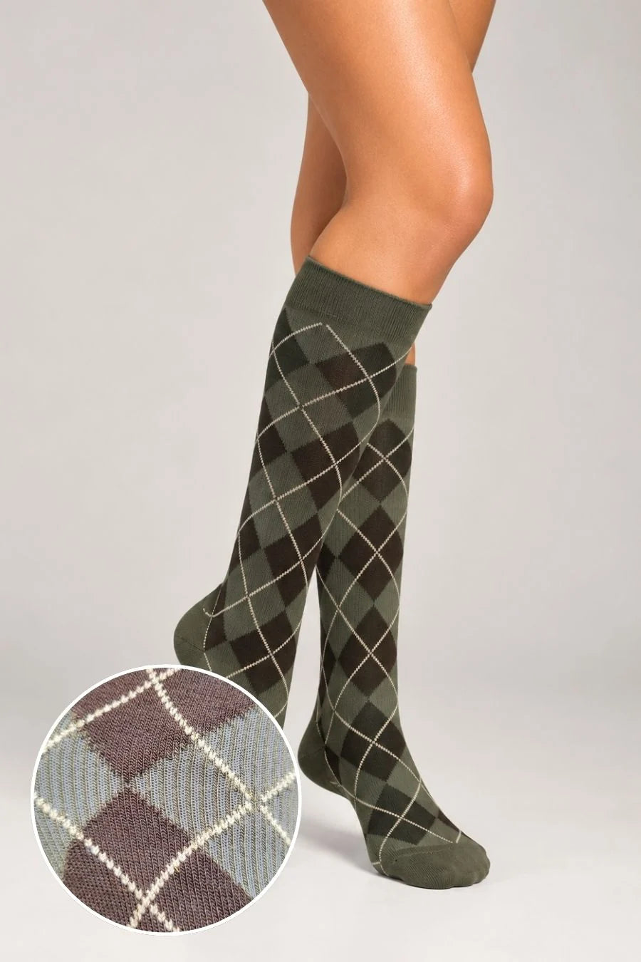 Dailysocks Alexandra olive