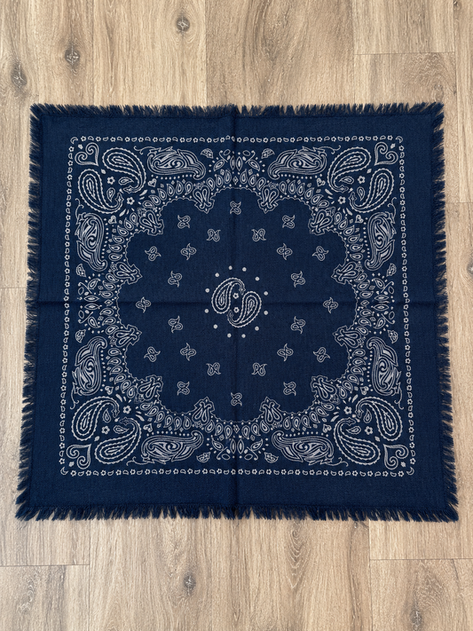 Vido Maja Tuch Paisley-Muster marineblau
