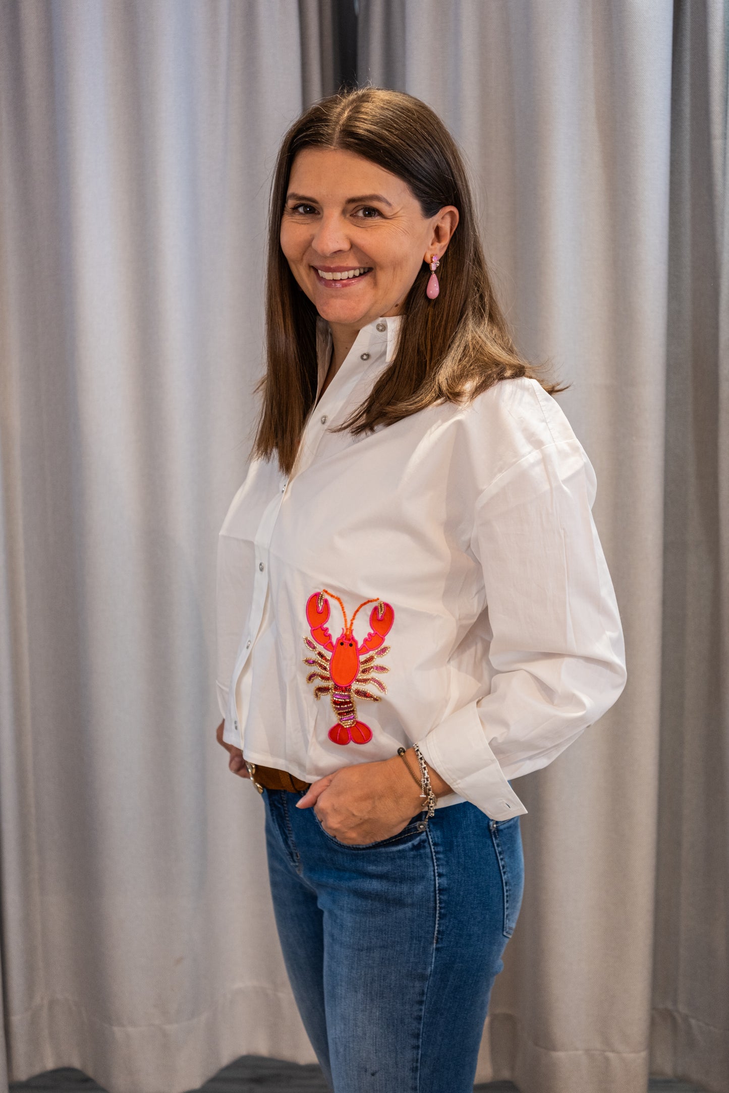 Grace Lobsterbluse