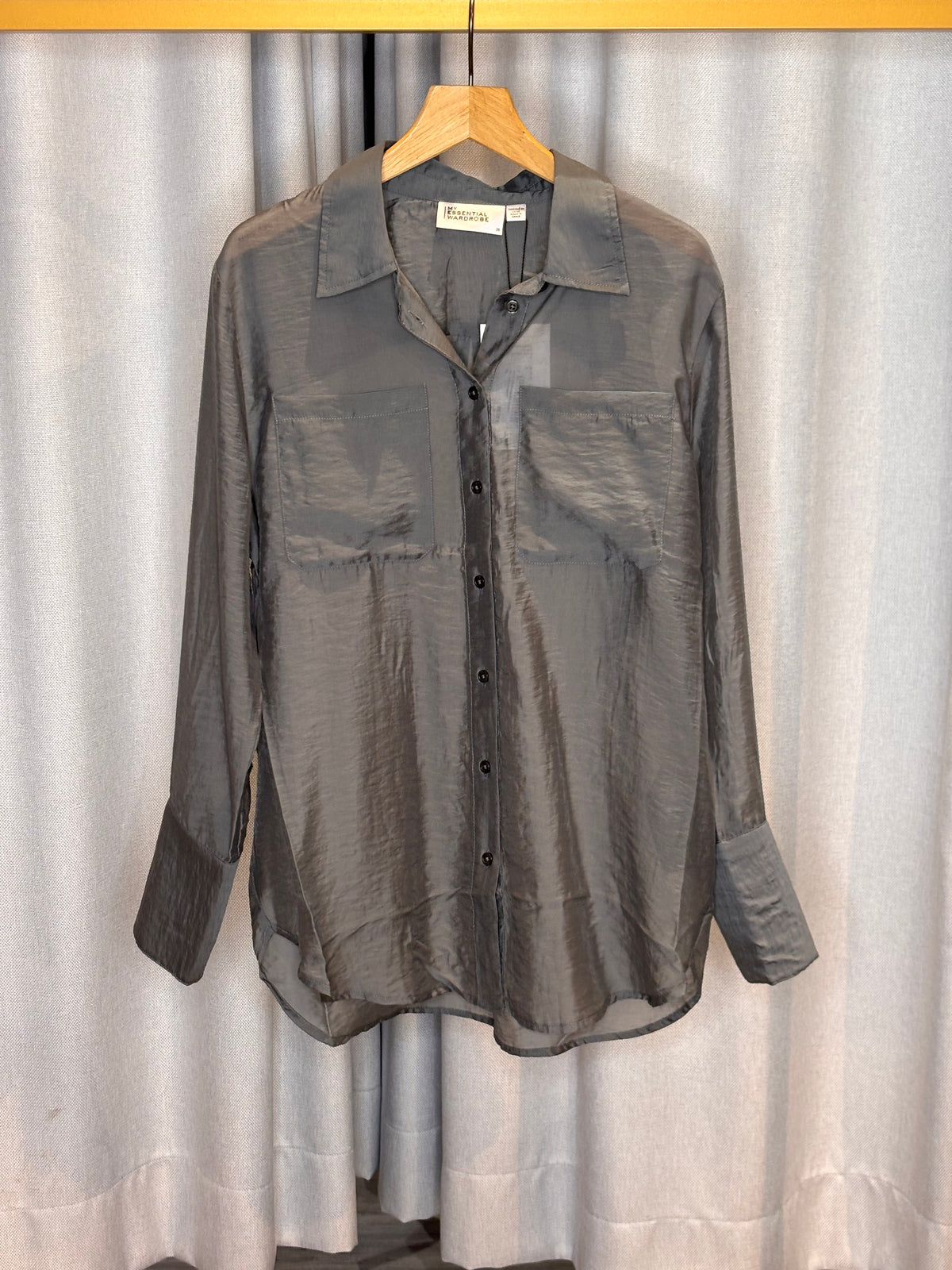 My Essential Wardrobe Satinbluse