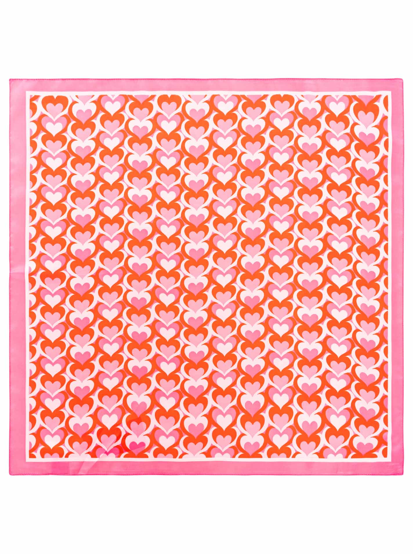 Zwillingsherz Herzen Tuch