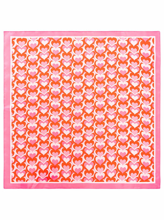 Zwillingsherz Herzen Tuch