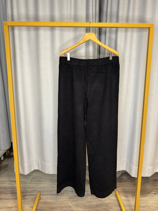 Anonyme Strickhose Lurex Black