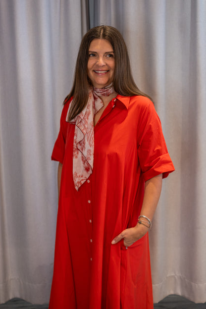 Otto d`Ame rotes Kleid