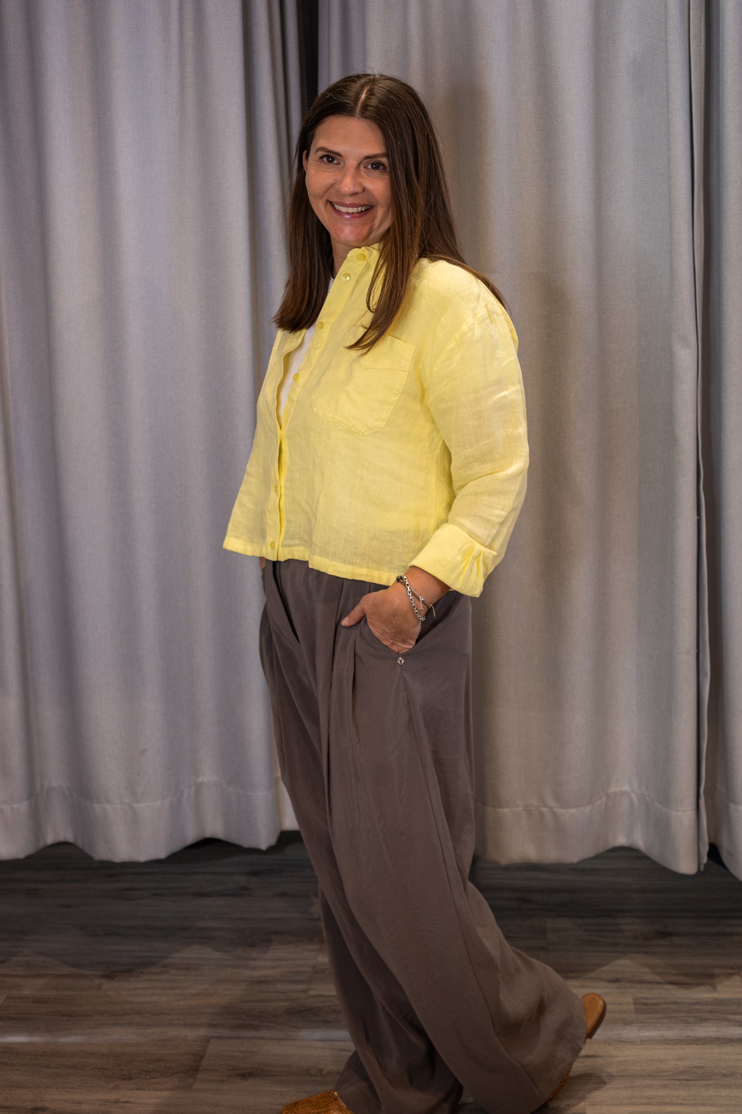 Riani gelbe Damenbluse