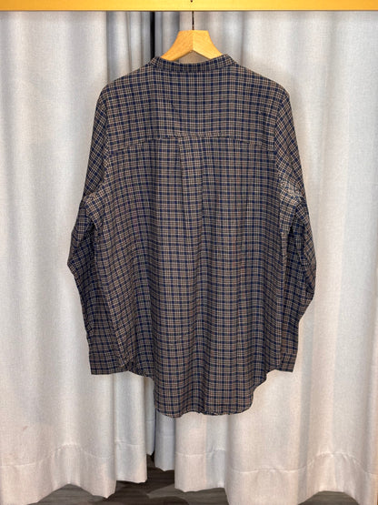 My Essential Wardrobe karierte Damebluse