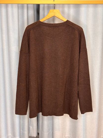 absolut Cashmerepullover brownie