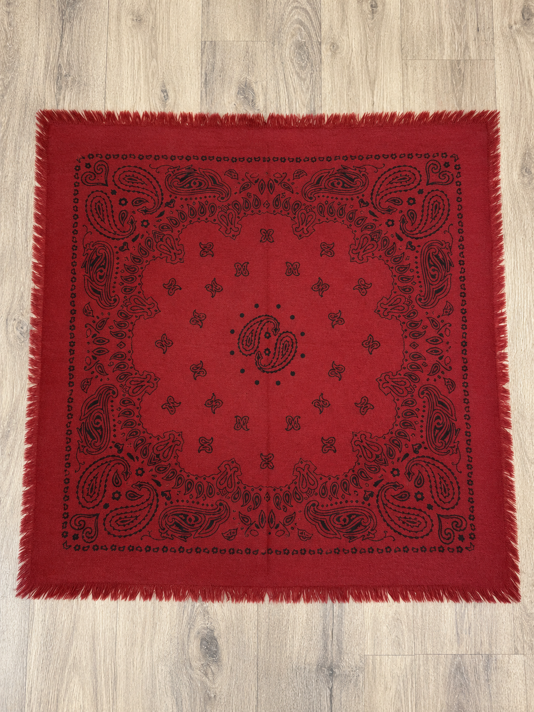 Vido Maja Tuch mit Paisley-Muster bordeaux