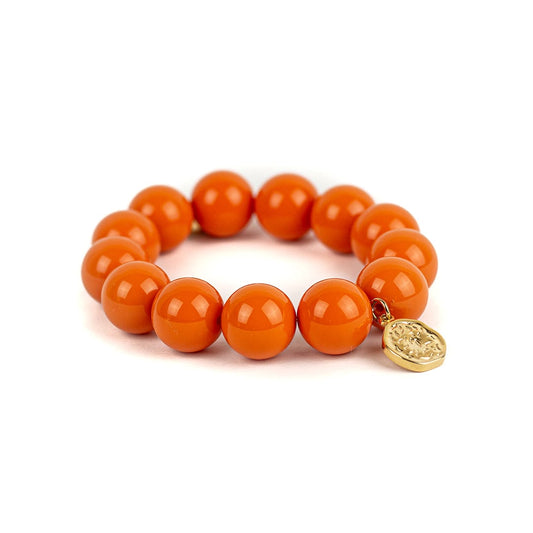 Inrosa orangenes Armband