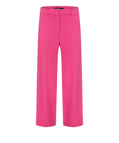 Cambio pinke Leinenhose