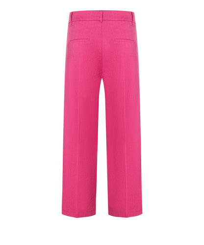Cambio pinke Leinenhose