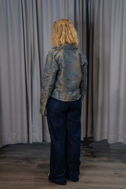 Culture gold blaue Damenjacke