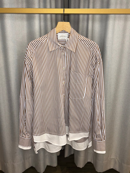 Vicario Cinque Bluse mit Streifen
