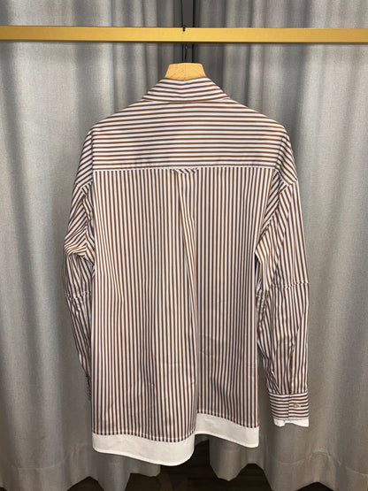 Vicario Cinque Bluse mit Streifen