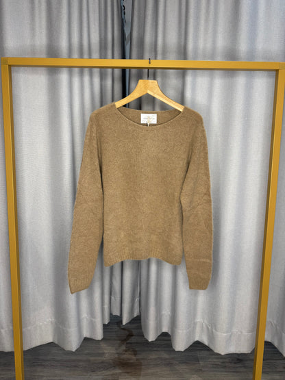 Vicario  Cinque hellbrauner Damenpullover