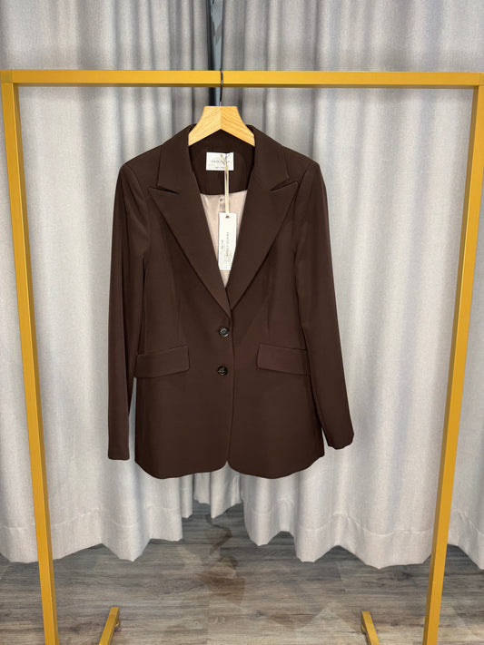 Vicario Cinque brauner Damenblazer