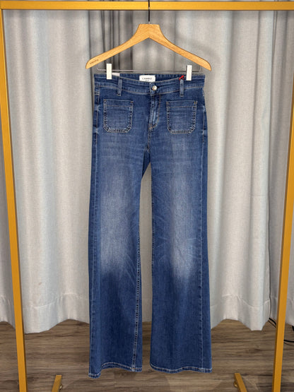 Cambio Damen Wide Leg Jeans