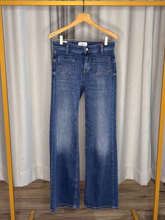 Cambio Damen Wide Leg Jeans