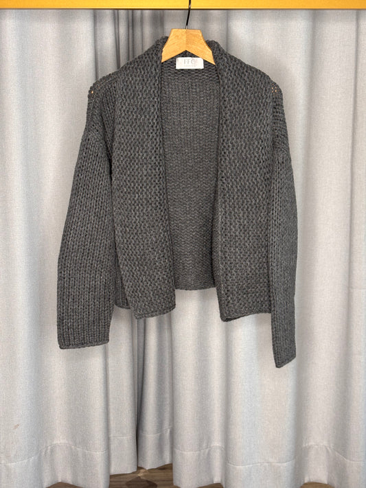 FFC Cardigan Odile Ash Melange | Damen Strickjacke