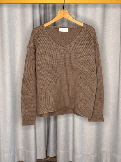 FFC Feinstrickpullover aus Wolle-Kaschmir-Mix