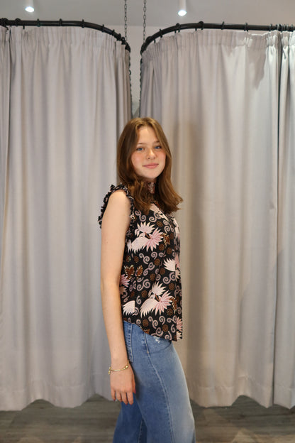 Salty Skin Bluse schwarz