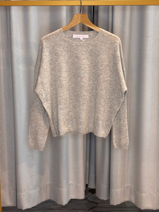 absolut cashmere Pullover in hellgrau
