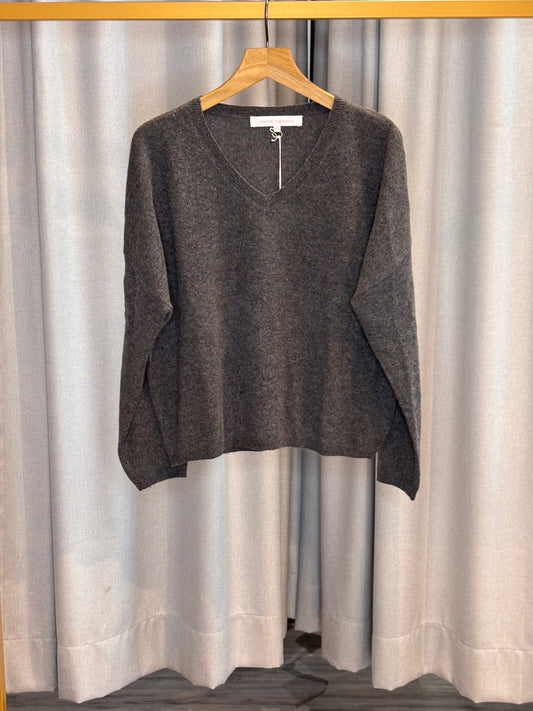 absolut Cashmere Pullover in Anthrazit