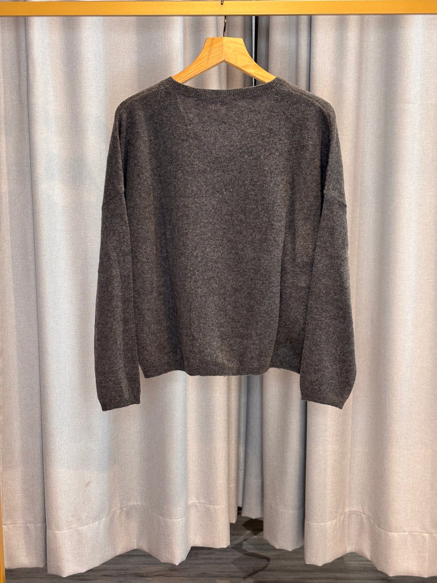 absolut Cashmere Pullover in Anthrazit